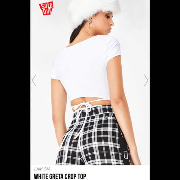 I am Gia white top - Picture 5 of 8